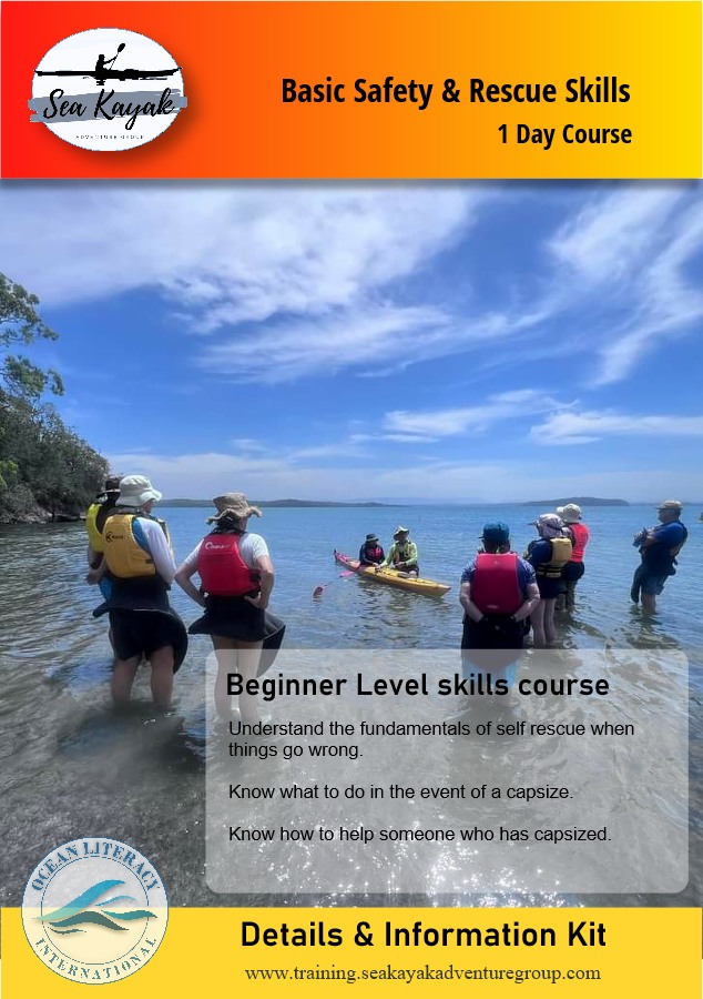 basic sea kayak rescue course